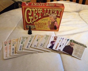 The new "Kill Doctor Lucky card game" comes with everything!
